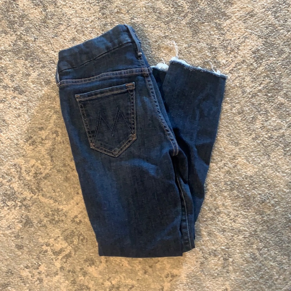 MOTHER Skinny Ankle Jeans
